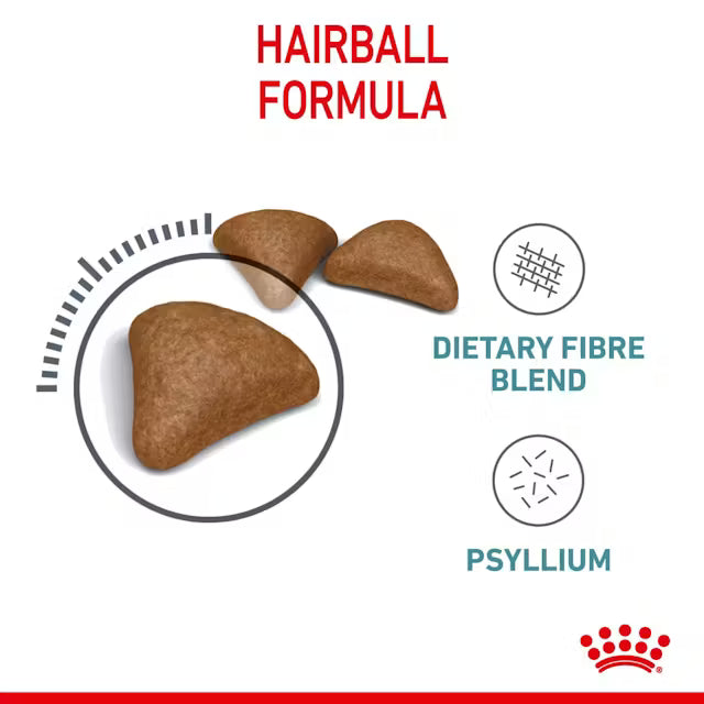 Royal Canin Hairball Care Dry Cat Food – 2kg Bag
